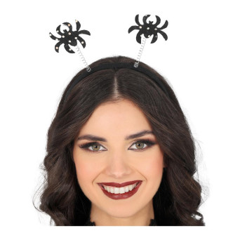 Diadema de Araña de color Negro