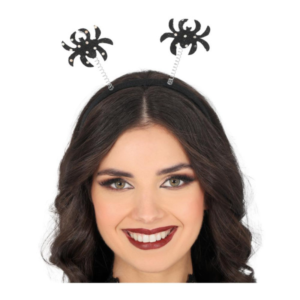 Diadema de Araña de color Negro