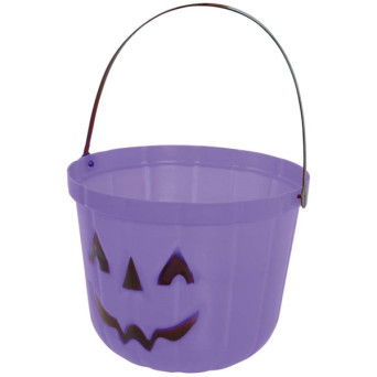 Cubo de Calabaza de 20 Centímetros de color Lila