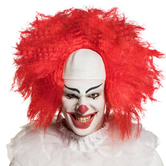 Peluca de Payaso Terrorífico para Adulto
