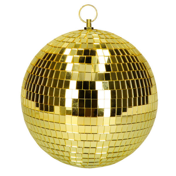 Bola de Disco de 20 Centímetros de color Oro