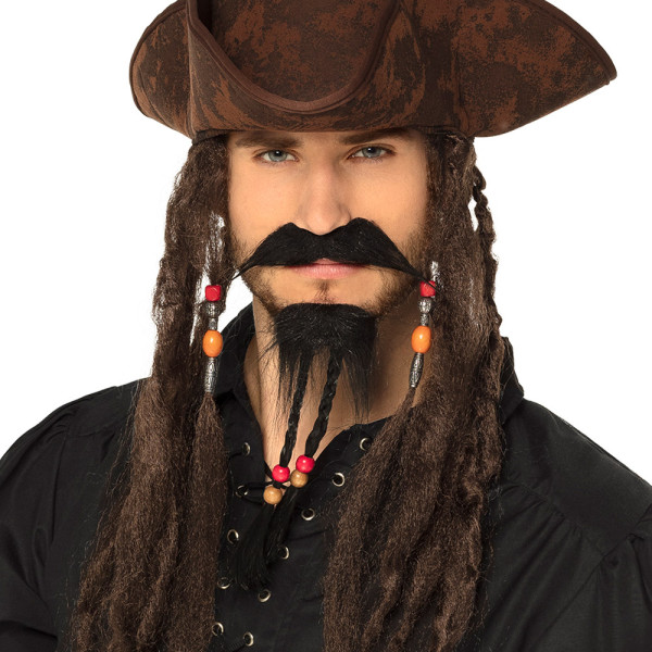 Bigote de Pirata con Perilla para Adulto