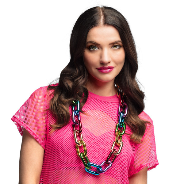 Collar de Eslabones Rainbow para Adulto