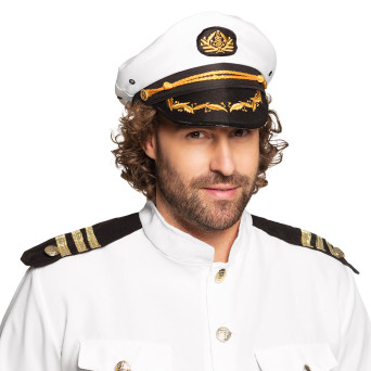 Gorra de Capitán Jonah para Adulto
