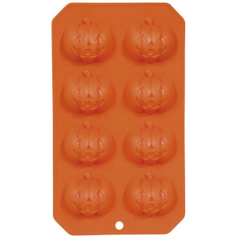 Molde de Cubitos de Hielo de Calabaza de 12 x 22 Centímetros