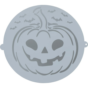 Plantilla de Calabaza de 25 Centímetros para Decoración de Pasteles
