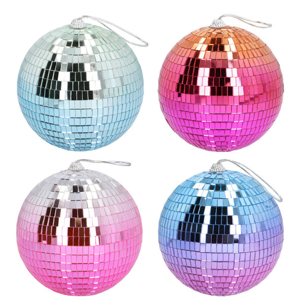 Bola de Disco 4 Unidades de 15 Centímetros