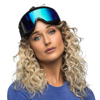 Gafas de Esquiador de color Negro para Adulto