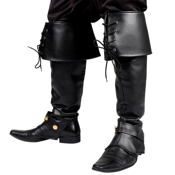 Cubrebotas de color Negro para Adulto