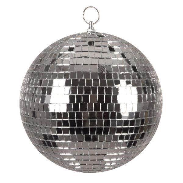 Bola de Disco de 20 Centímetros de color Plata
