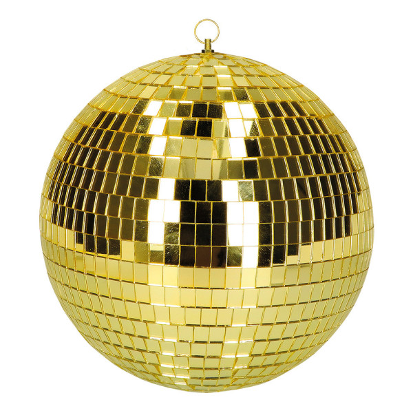 Bola de Disco de 30 Centímetros de color Oro