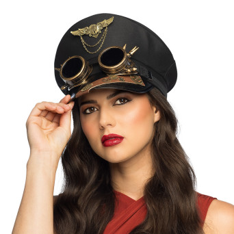 Gorra de Steampunk para Adulto