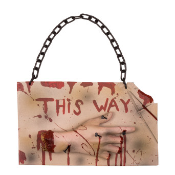 Cartel de This Way de 19 x 31 Centímetros