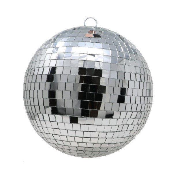 Bola de Discoteca de los años 70´s de 20 Centímetros de color Plata