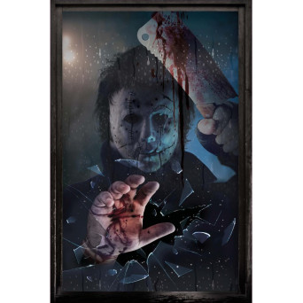 Cubreventana de Asesino de 80 x 120 Centímetros
