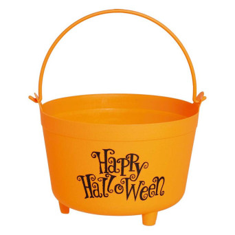 Caldero de Happy Halloween de 30 Centímetros