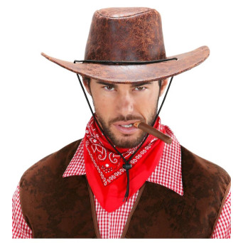 Pañuelo de Vaquero de color Rojo para Adulto