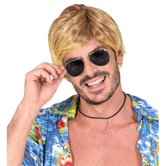 Peluca Rubia de Surfero para Adulto