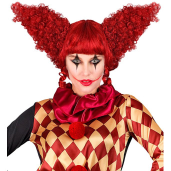 Peluca de Payaso Espeluznante Vintage para Adulto