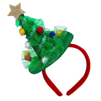 Diadema de Árbol de Navidad