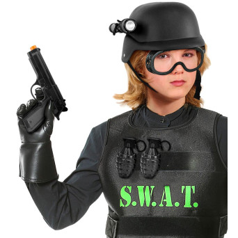 Set de Policía S.W.A.T. Infantil