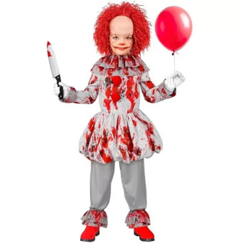 Disfraz de Payaso Asesino Vintage Infantil
