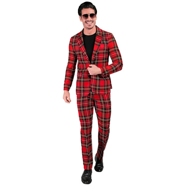 Traje de Tartán para Adulto