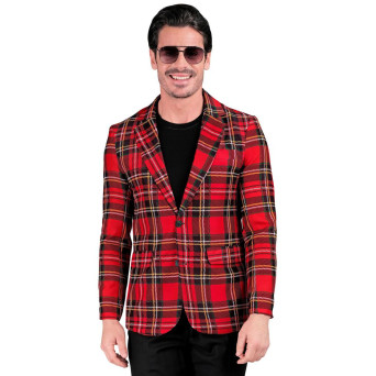 Chaqueta de Tartán para Adulto