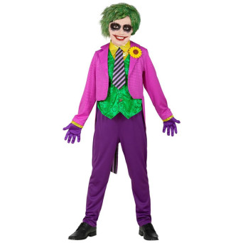 Disfraz de Joker Payaso Diabólico Infantil