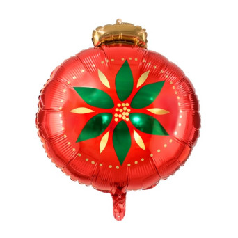 Globo Foil de Adorno Navideño de 45 x 45 Centímetros