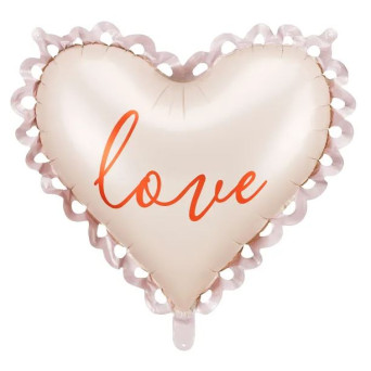 Globo Foil de Corazón Love de 50 x 47 Centímetros