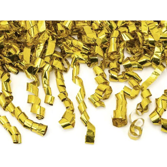 Cañón de 80 Centímetros con Confeti de color Oro