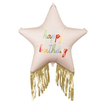 Globo Foil de Happy Birthday de 72 x 72 Centímetros