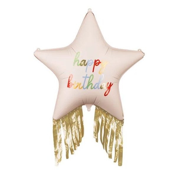 Globo Foil de Happy Birthday de 72 x 72 Centímetros