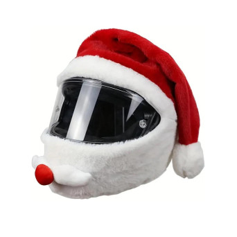 Funda de Papá Noel para Casco