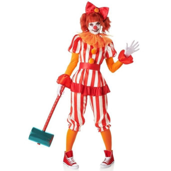 Disfraz de Payaso de Circo de Terror para Adulto