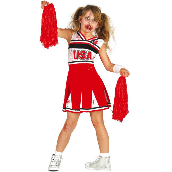 Disfraz de Animadora Zombie Infantil