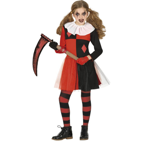 Disfraz de Arlequina Peligrosa Infantil