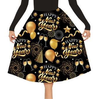 Falda de Happy New Year para Adulto