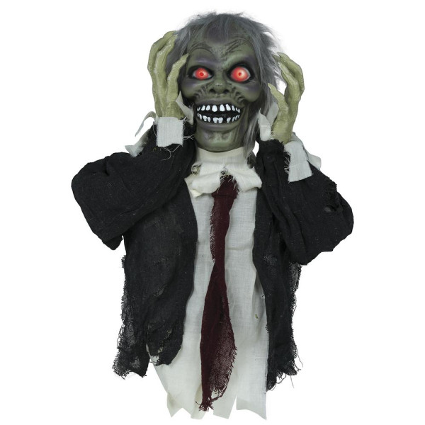 Muñeco de Zombie de 55 Centímetros con Luz, Sonido y Movimiento