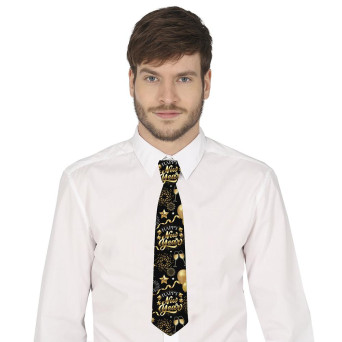Corbata de Happy New Year de 45 Centímetros