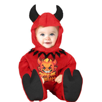 Disfraz de Diablo Cute as Hell para Bebé