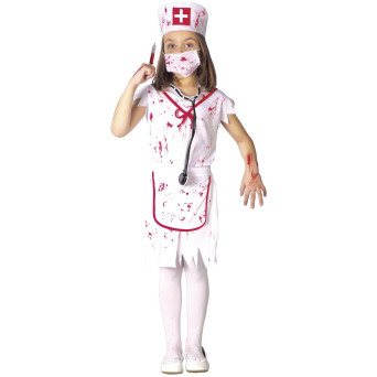 Disfraz de Enfermera Zombie Infantil