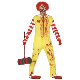 Disfraz de Payaso Asesino para Adulto