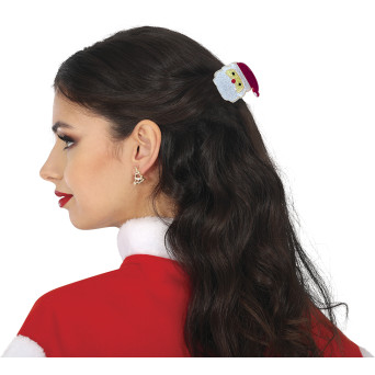 Pinza de Papá Noel de 4,5 Centímetros para el Pelo