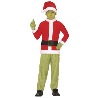 Disfraz de Papá Noel Gruñón Infantil