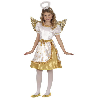 Disfraz de Ángel Dorado Infantil