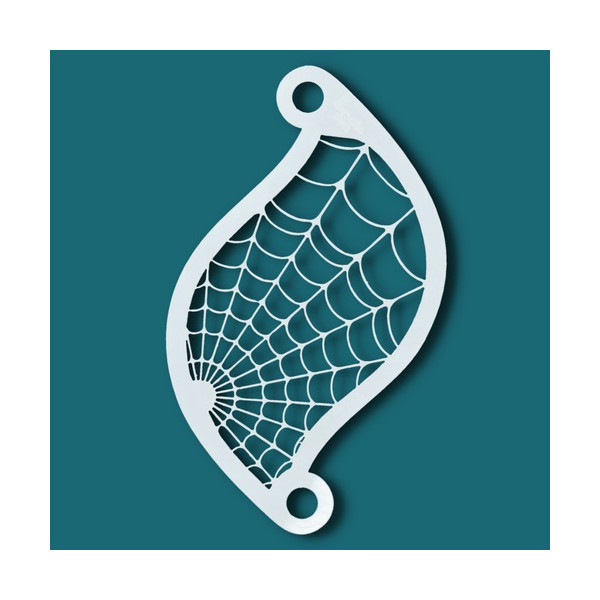 Plantilla de Telaraña para Pintacaras de Superstar