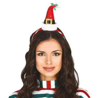 Diadema de Gorro de Papá Noel