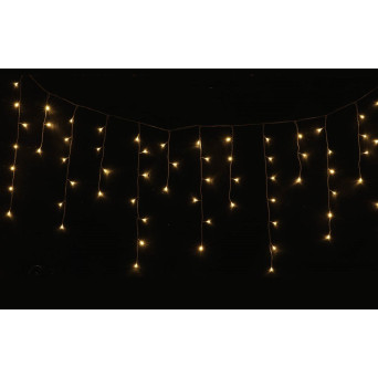 Cortina de 300 LED´s Blanco de 9 Metros x 65 Centímetros para Exterior